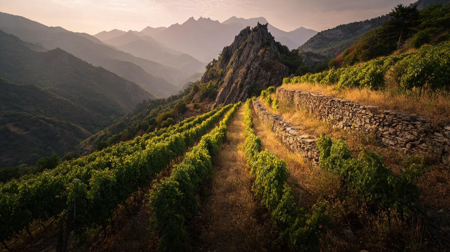 Petit domaine viticole en Ariège, cultivant la vigne avec humilité, gestes traditionnels et respect du sol