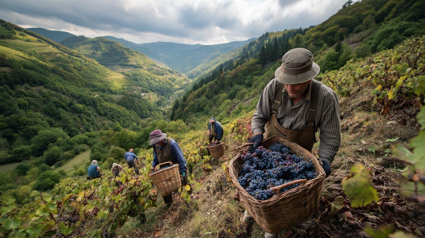 Vignoble ariégeois en expérimentation avec Chenin, Merlot et Sauvignon gris, axé sur la qualité et l’originalité