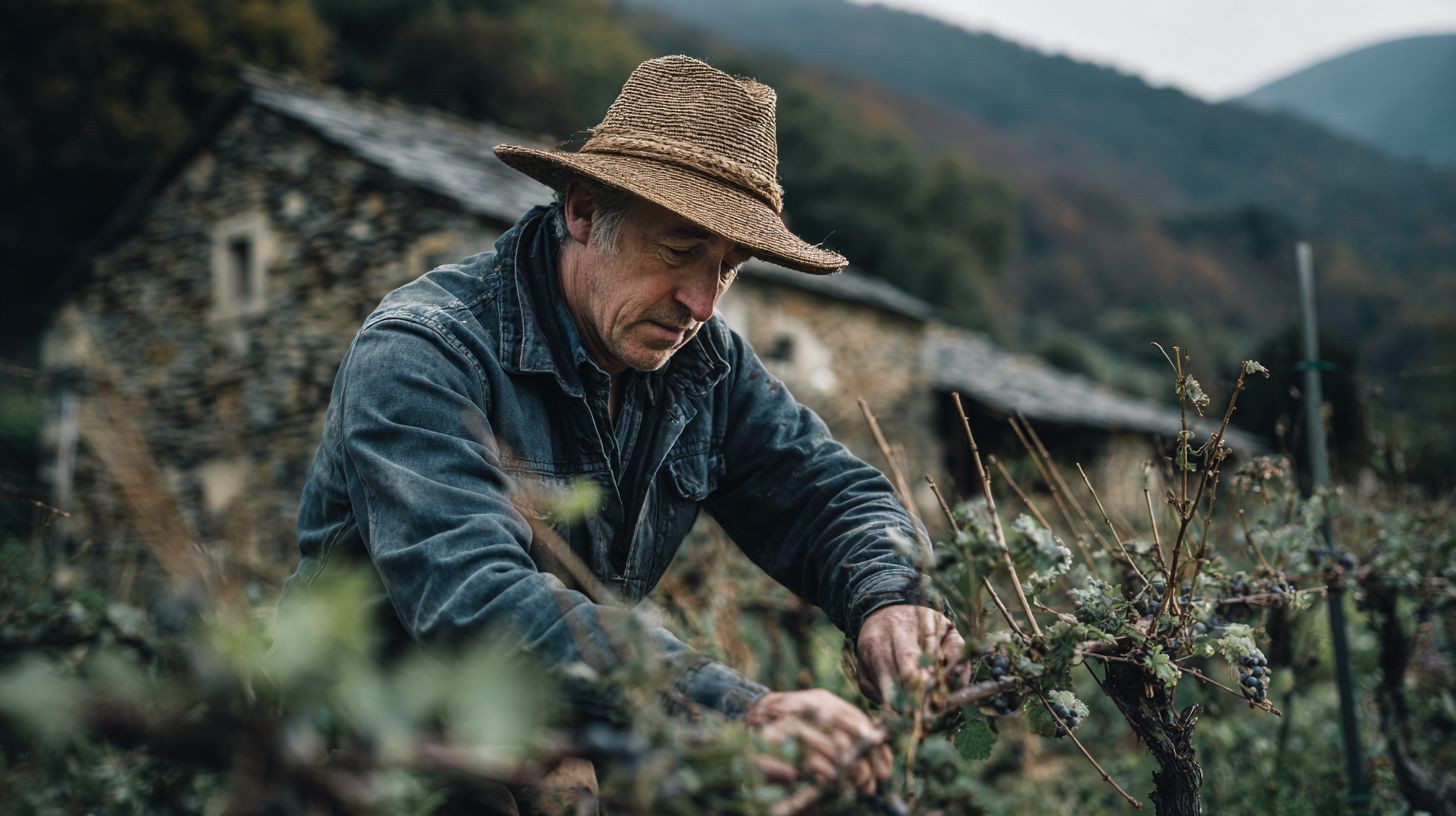 Vigneron indépendant en Ariège, cultivant des cépages oubliés dans une démarche pionnière et engagée